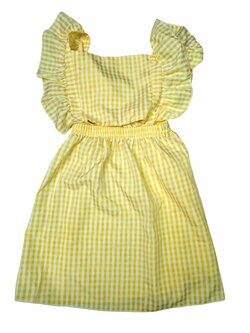 Žluté dámské šaty secondhand 